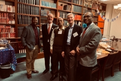 At The Insurance Library Association Holiday Open House 2019, Boston on 4th December 2019.