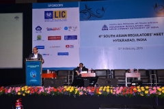 Speaking on Cyber insurance at 4th South Asian Insurance Regulators Meet and International Insurance Conference on 10/02/2018