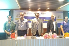 Alongwith other panel members at conference on ‘Director Liabilities Insurance’ on 16/2/18 organized by IOD